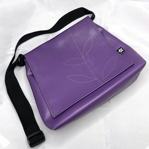 Fleurtje Purple Large Crossbody Bag